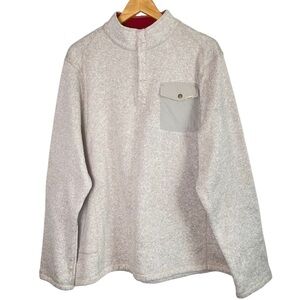 Woolrich 1/4 Snap T Drifter Knit Pullover Sweater